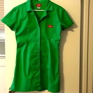 Green Dickies dress